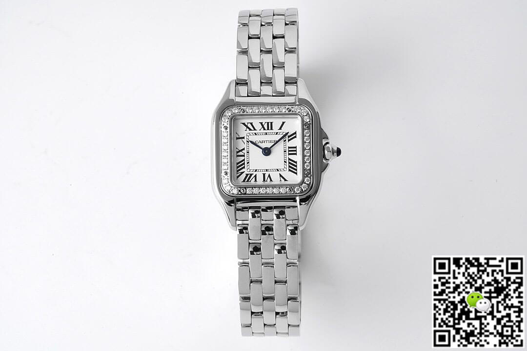 Replica Panthere De Ca*t1er W4PN0007 22MM 1:1 Best Edition BV Factory D1am0nd Bezel