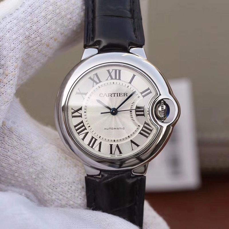 Replica Ballon Bleu De Ca*t1er W6920086 33mm 1:1 Best Edition White Textured Dial Swiss ETA 2671