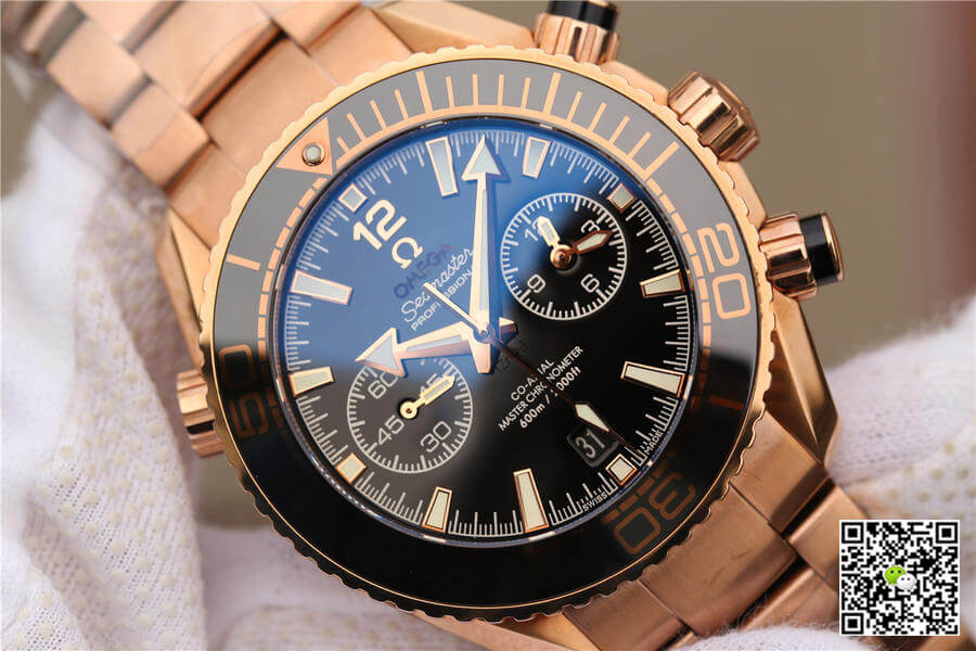 Replica 0me*ga Seamaster Ocean Universe Timing 232.63.46 1:1 Best Edition OM Factory Rose Gold