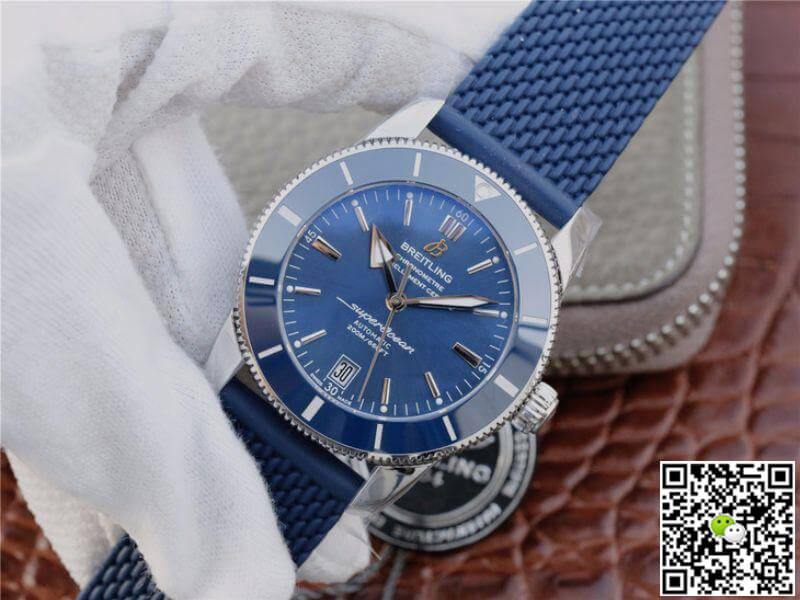 Breitling Replica S*perocean Heritage II AB2010161C1S1 GF Factory 1:1 Best Edition Swiss ETA9015 Blue Dial