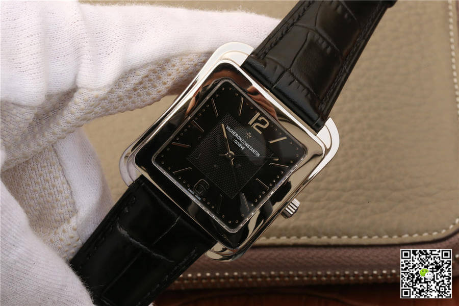 Vacheron C0nstan1n Replica Historiques 86300 1:1 Best Edition GS Factory Black Dial
