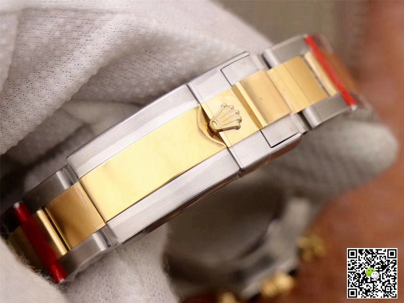 R01ex Daytona Replica Cosmograph M116503-0003 1:1 Best Edition Noob Factory Gold Dial Swiss ETA4130