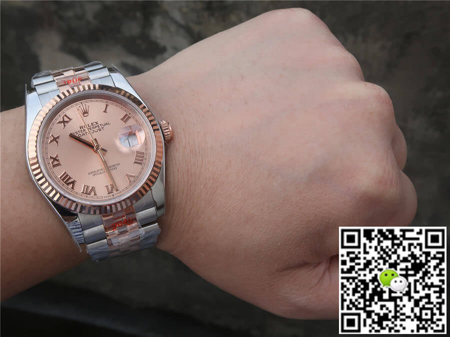 Replica R01ex Datejust 116231 36MM 1:1 Best Edition GM Factory Pink Dial