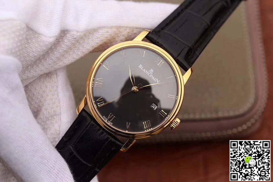 Replica Blancpain Villeret Ultraplate 6651-1127-55B ZF Factory 1:1 Best Edition Swiss ETA1151