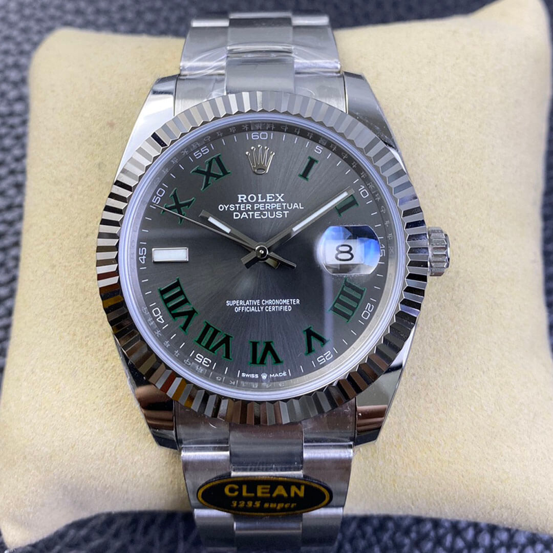 Replica R01ex Datejust M126334-0021 1:1 Best Edition Clean Factory Grey Dial