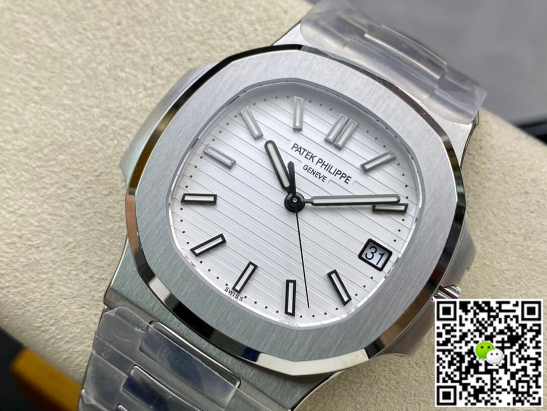 Replica Pat*k Phi1i*pe Nautilus 5711/1A-011 1:1 Best Edition 3K Factory White Dial