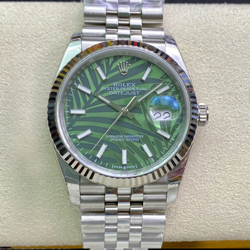 Replica R01ex Datejust M126234-0047 1:1 Best Edition EW Factory Olive Green Dial