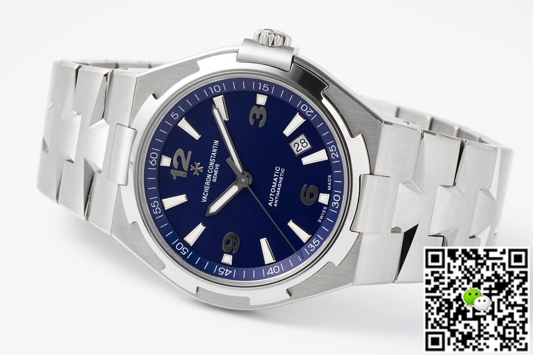 Replica Vacheron C0nstan1n Overseas 47040 1:1 Best Edition PPF Factory Stainless Steel Strap