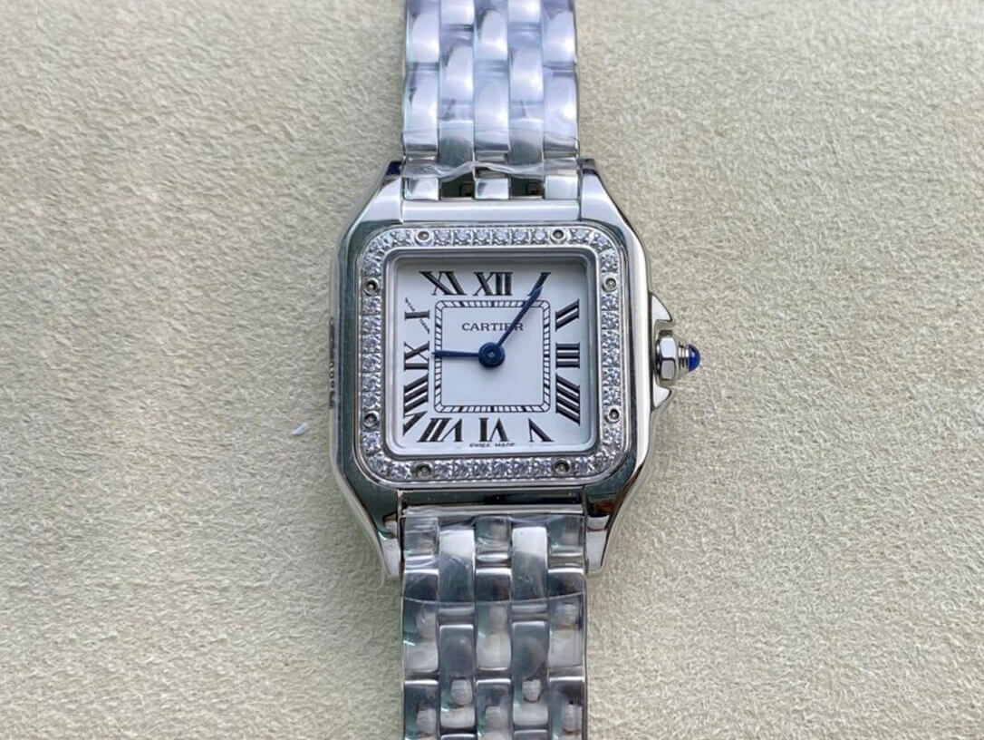 Replica Panthere De Ca*t1er W4PN0007 1:1 Best Edition 8848 Factory Stainless Steel