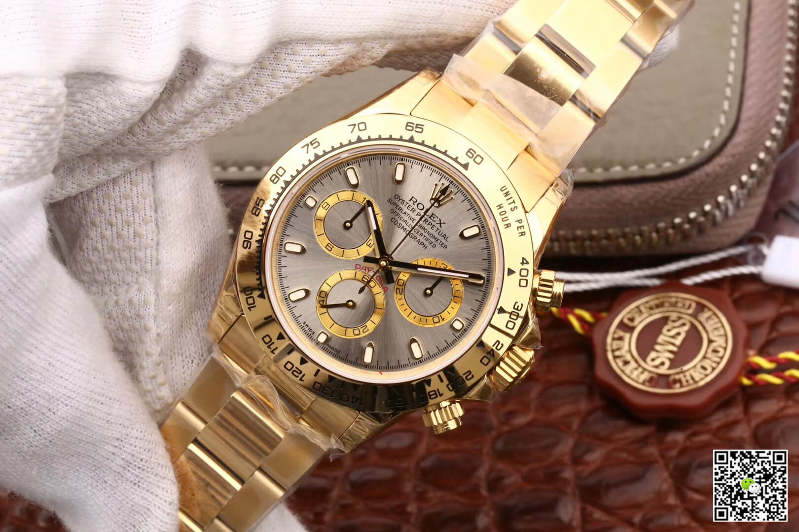 Replica R01ex Daytona Cosmograph 116508 1:1 Best Edition JH Factory Gold