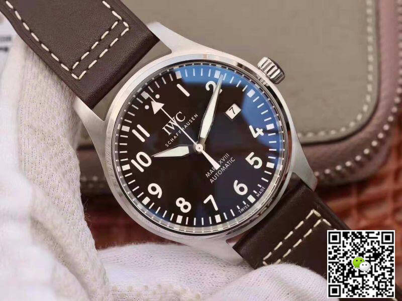 Replica IWC Pilot Mark XVIII IW327003 MKS Factory 1:1 Best Edition Swiss ETA2892 Brown Dial