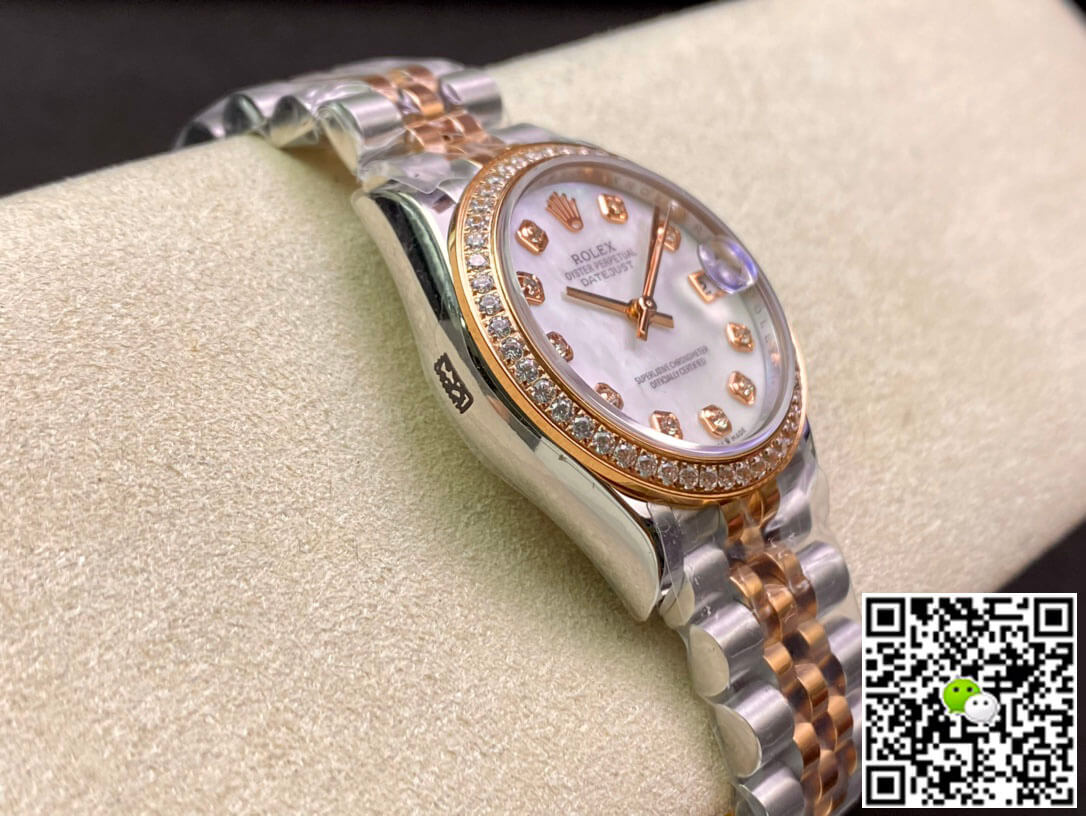 Replica R01ex Datejust M278381RBR-0026 31MM 1:1 Best Edition EW Factory D1am0nd Bezel
