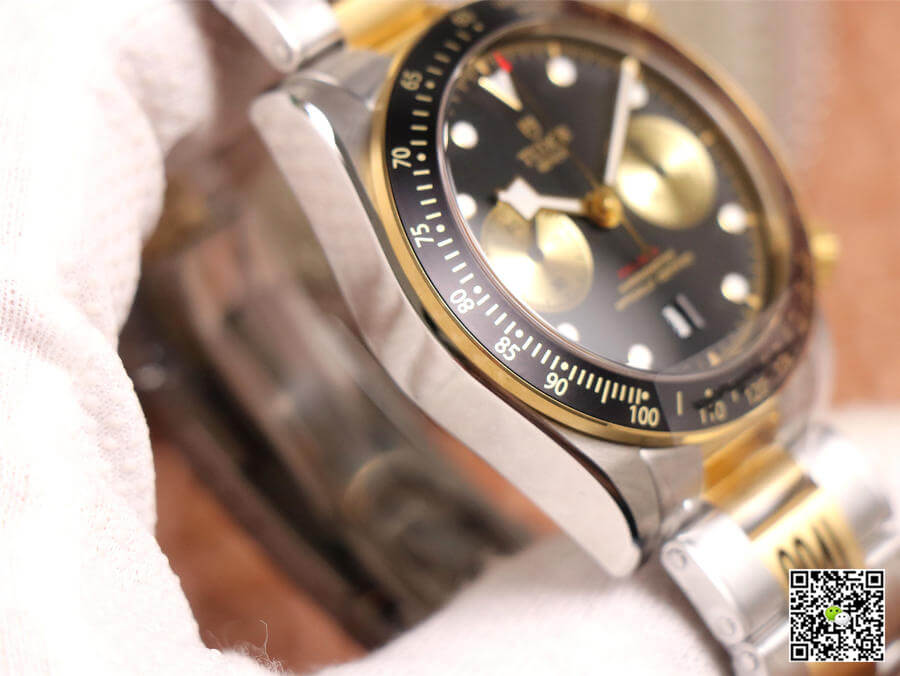 Replica Tudor Heritage Black Bay M79363N-0001 1:1 Best Edition TW Factory Gold Strap