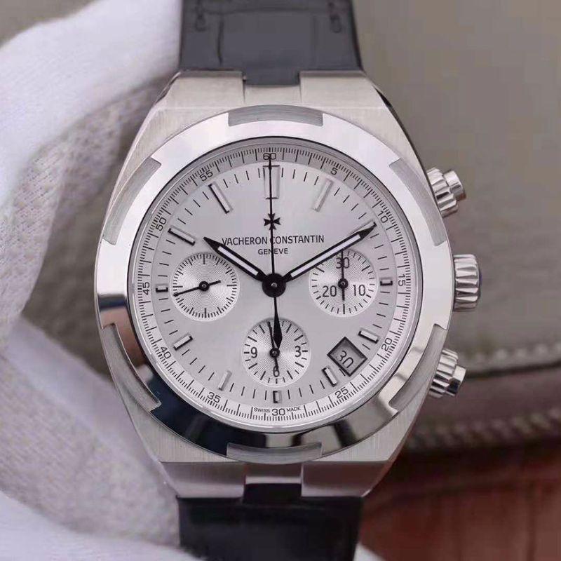 Vacheron C0nstan1n Replica Overseas Chronograph 5500V/110A-B076 8F Factory 1:1 Best Edition Swiss ETA7750