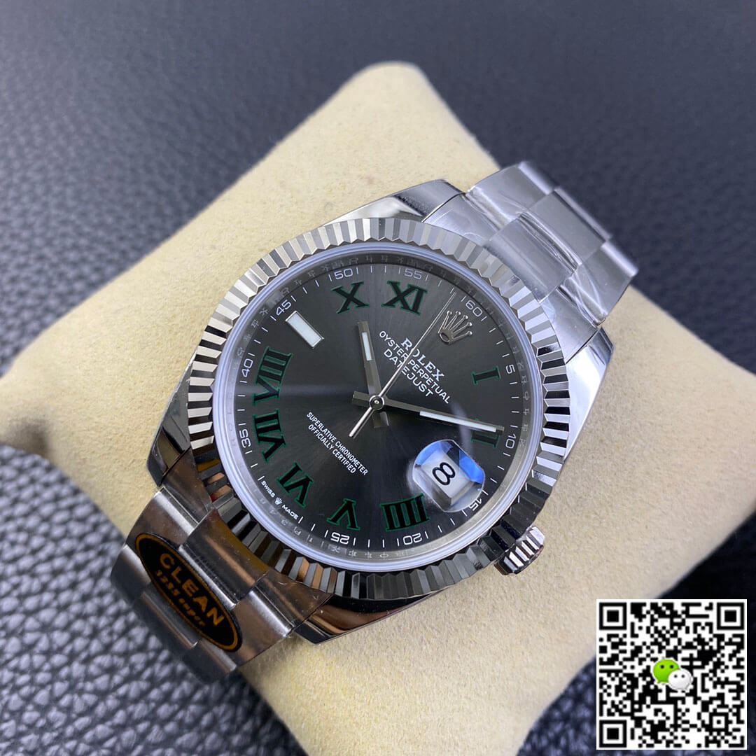 Replica R01ex Datejust M126334-0021 1:1 Best Edition Clean Factory Grey Dial