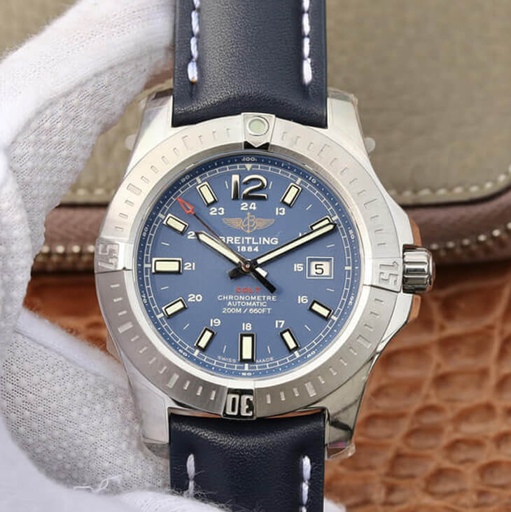 Replica Breitling Colt Automatic A1738811/C906/105X/A20BA.1 1:1 Best Edition GF Factory Blue Dial