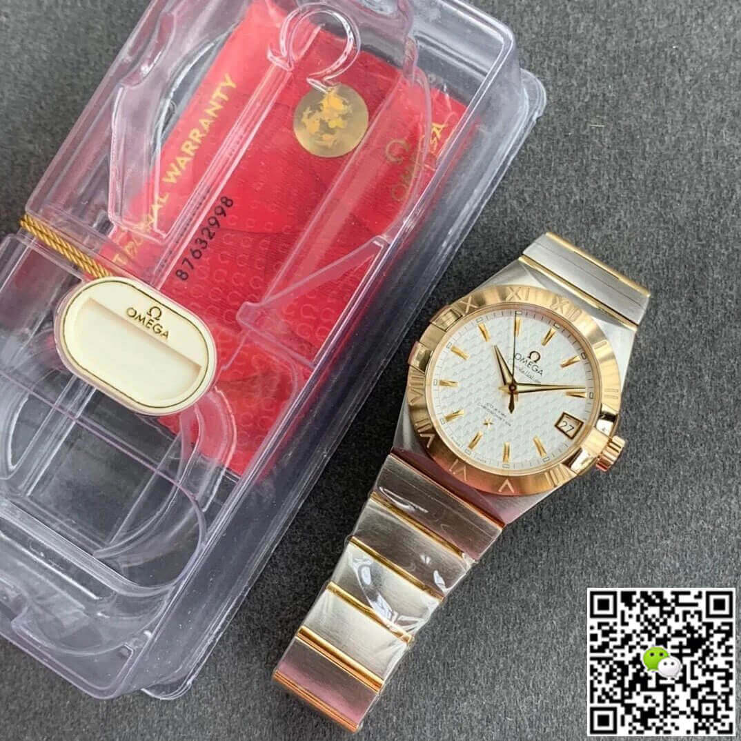 Replica 0me*ga Constellation 123.20.38.21.02.006 1:1 Best Edition VS Factory Silver Dial