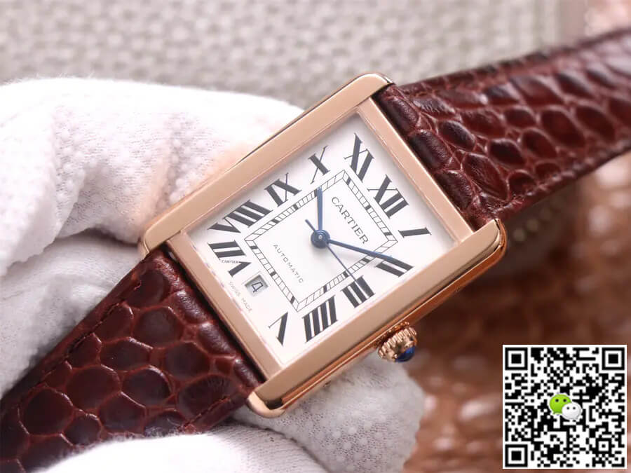 Replica Ca*t1er Tank W5200026 1:1 Best Edition V9 Factory Rose Gold