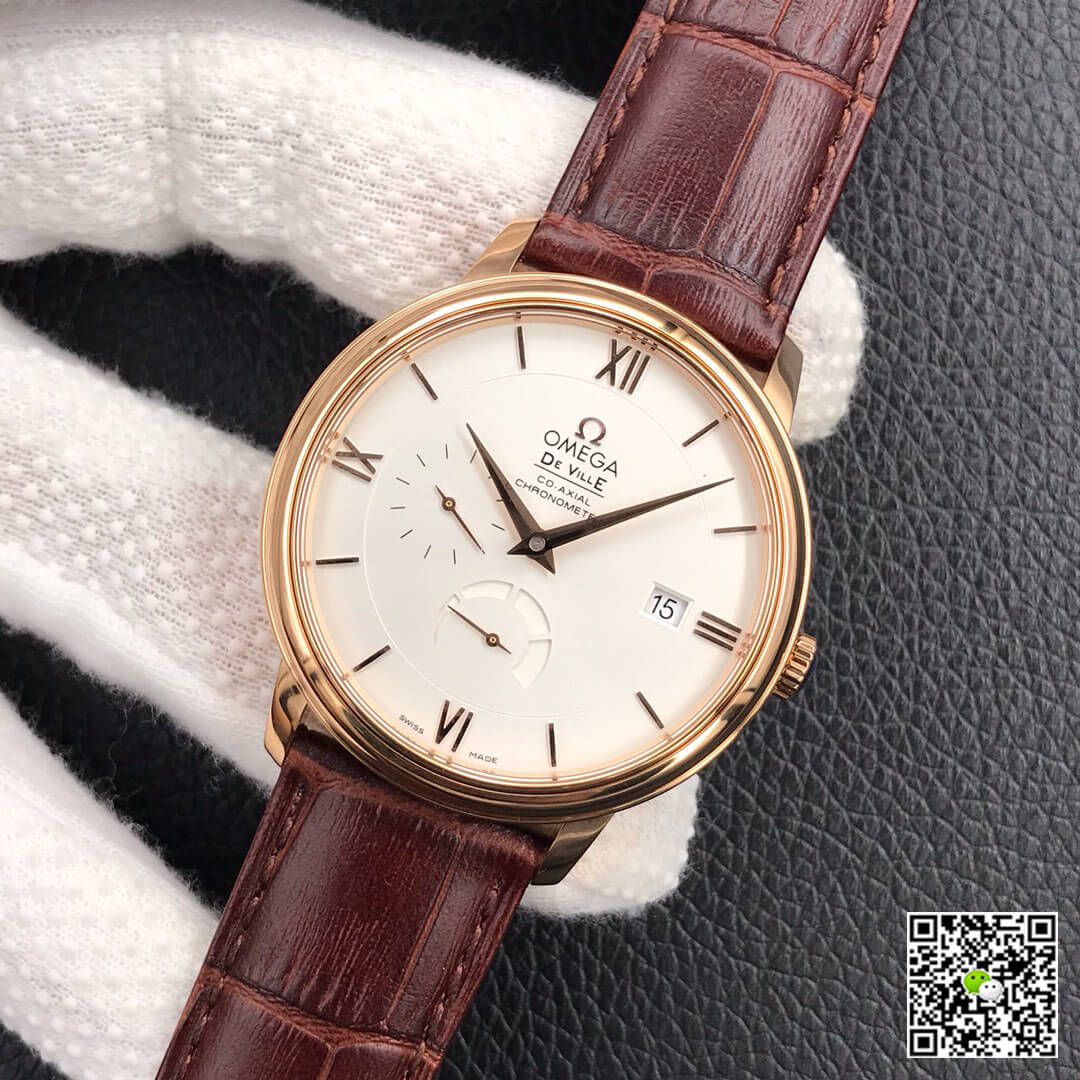 Replica 0me*ga De Ville 424.53.40.21.02.001 1:1 Best Edition ZF Factory Silver Dial