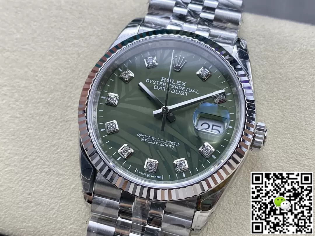 Replica R01ex Datejust M126234-0055 36MM 1:1 Best Edition VS Factory D1am0nd Dial