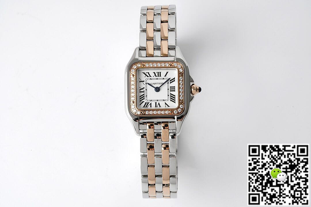 Replica Panthere De Ca*t1er W3PN0006 22MM 1:1 Best Edition BV Factory D1am0nd Bezel