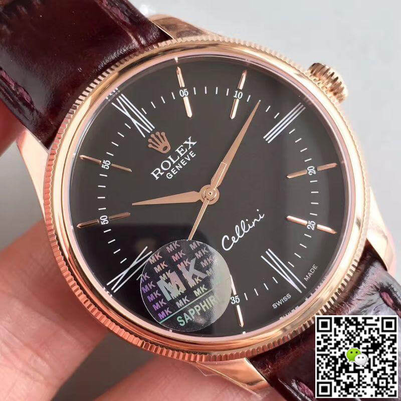Replica R01ex Cellini 50505 MKS Factory 1:1 Best Edition Swiss ETA3132 Black Dial