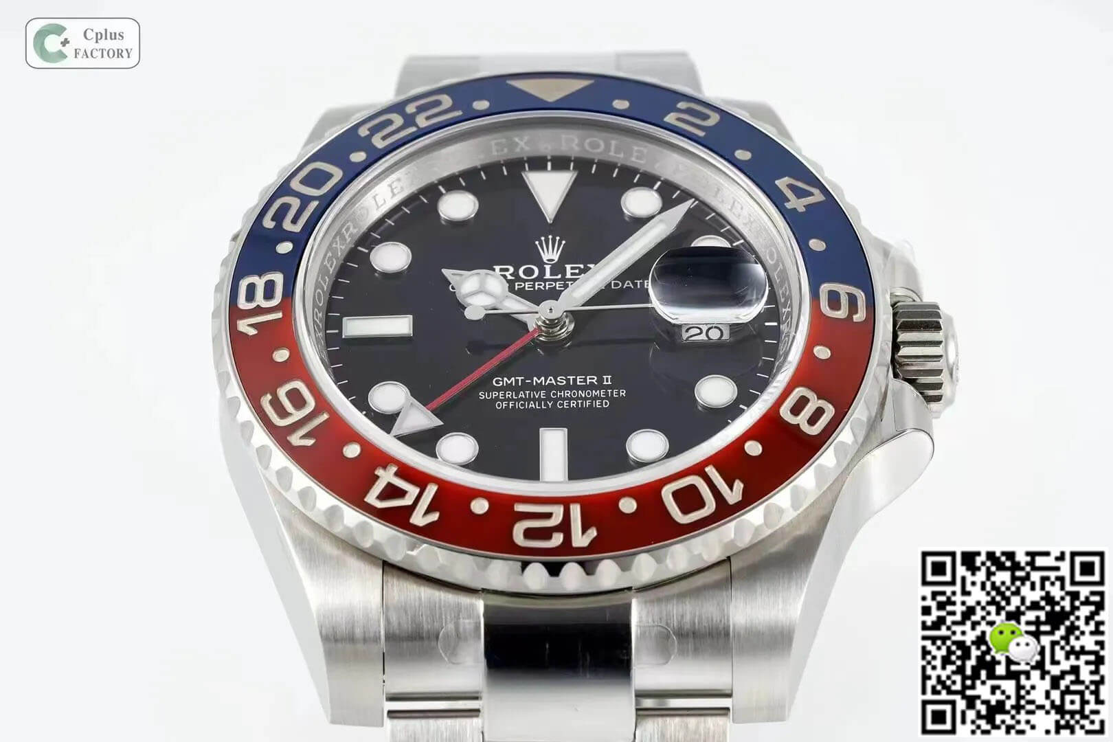 Replica R01ex GMT Master II M126710BLRO-0002 1:1 Best Edition C+ Factory Red Blue Bezel