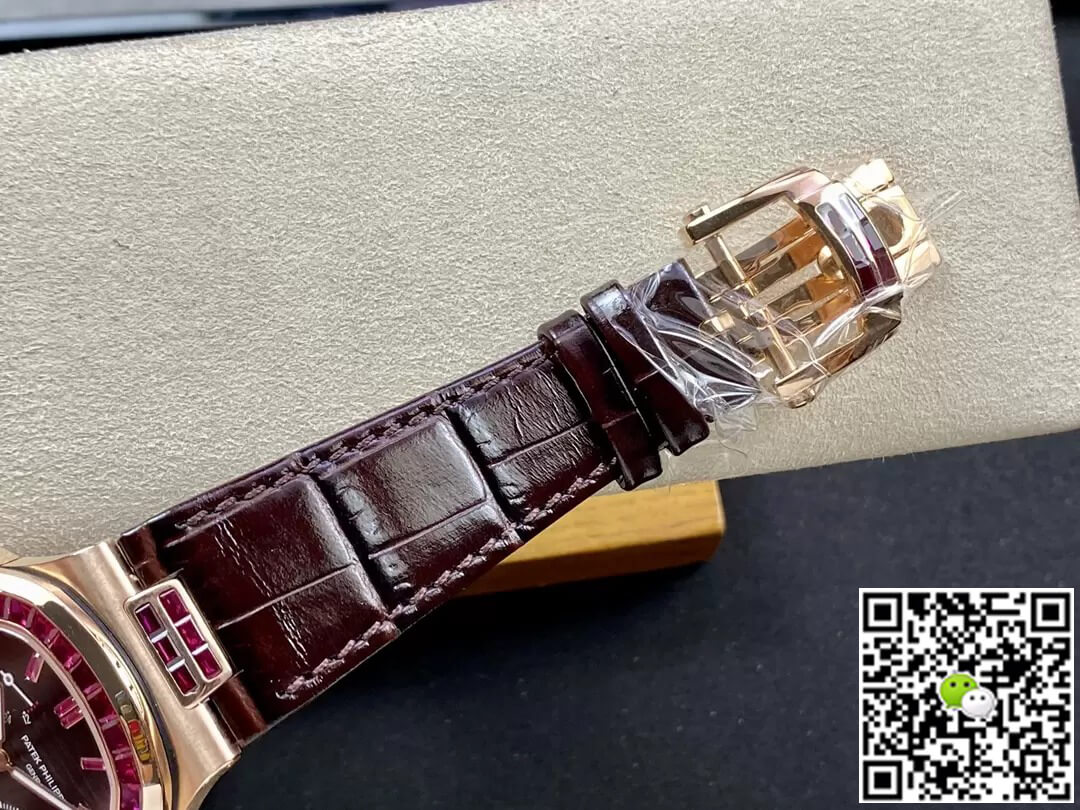 Replica Pat*k Phi1i*pe Nautilus 5724 1:1 Best Edition GR Factory Rose Gold Case