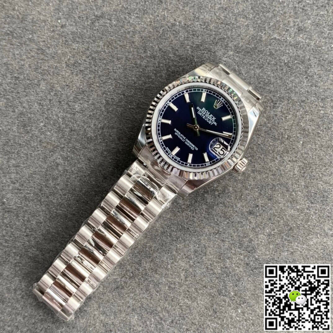Replica R01ex Datejust M178274-0038 1:1 Best Edition GS Factory Blue Dial