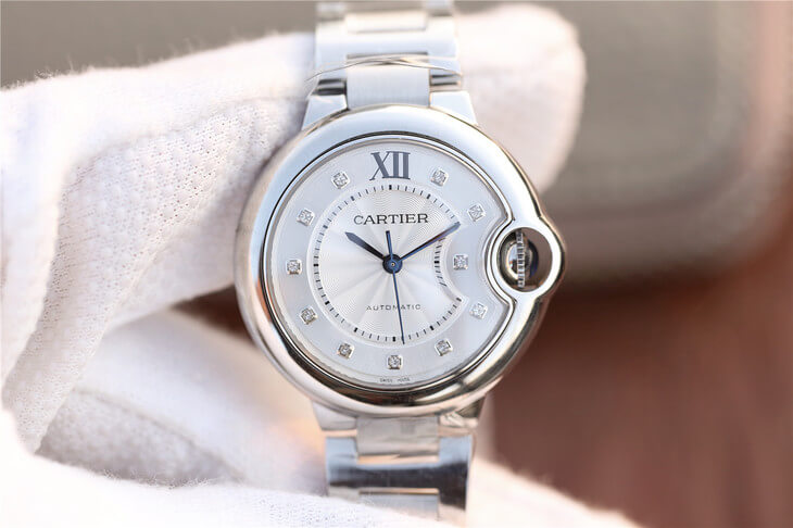 Replica Ballon Bleu De Ca*t1er WE902074 1:1 Best Edition V6 Factory D1am0nd Dial