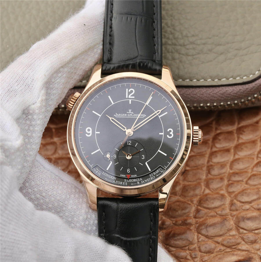 Replica Jaeger-LeCoultre Master 1428530 1:1 Best Edition TF Factory Black Dial