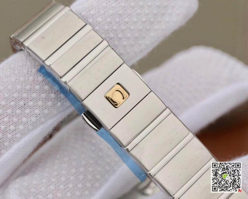 Replica 0me*ga Constellation Quartz Ladies 27mm TW Factory 1:1 Best Edition Swiss Eta Quartz 1376 Blue Dial