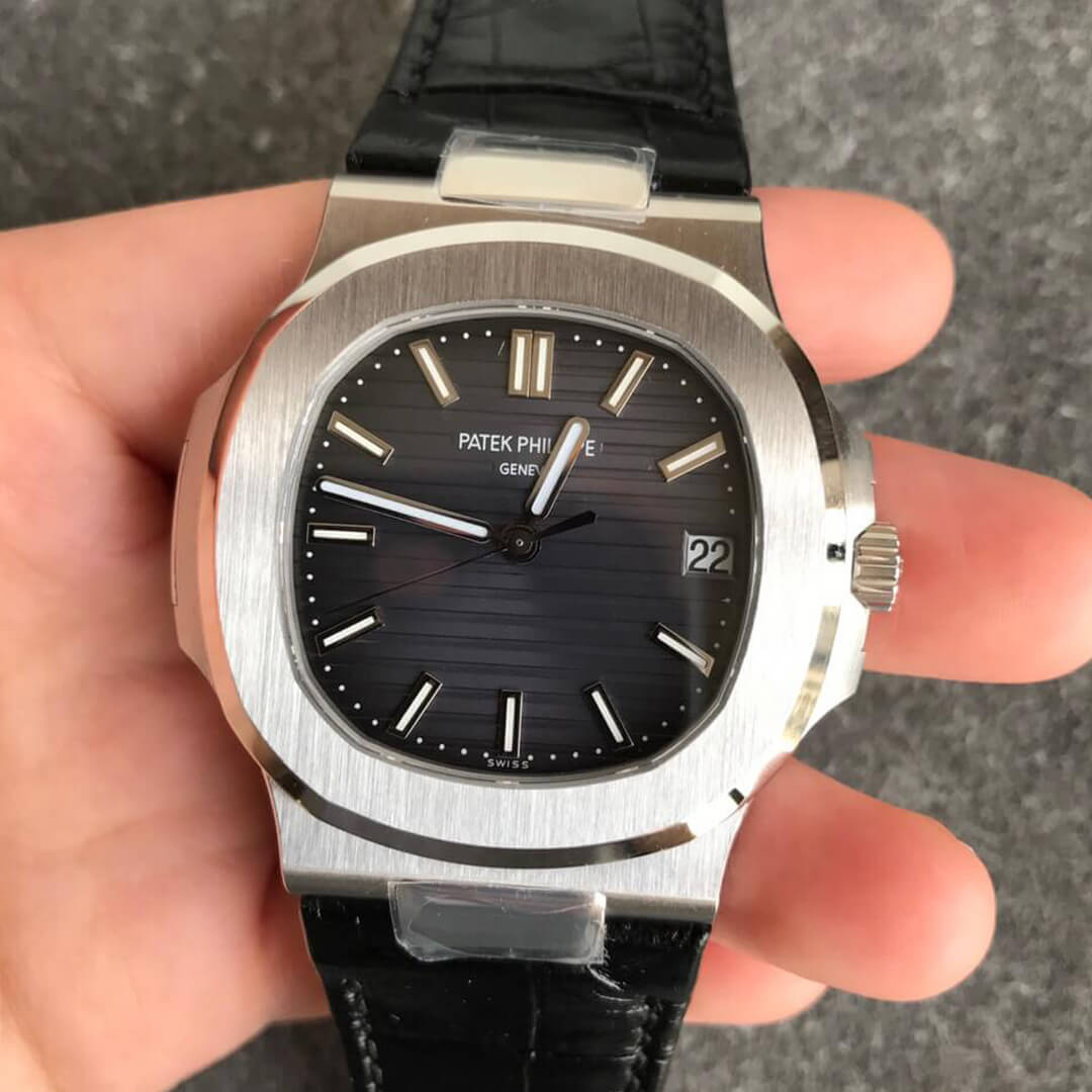 Replica Pat*k Phi1i*pe Nautilus 5711G 1:1 Best Edition PPF Factory V4 Black Dial Swiss ETA324
