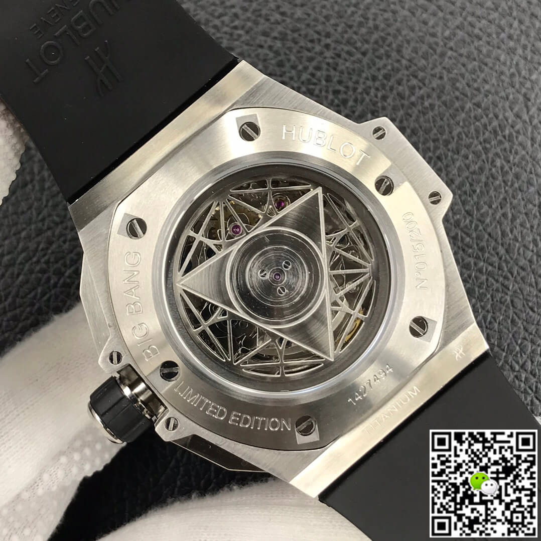 Replica Hublot Big Bang Sang Bleu II 418.NX.1107.RX.MXM19 1:1 Best Edition HB Factory Black Dial