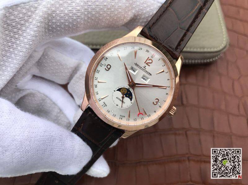 Replica Jaeger-LeCoultre Master Calendar 1552520 KM Factory 39mm 1:1 Best Edition Swiss ETA866 18K rose gold