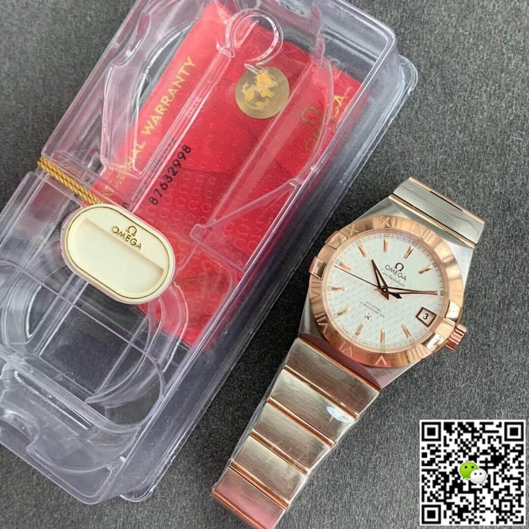 Replica 0me*ga Constellation 123.20.38.21.02.007 1:1 Best Edition VS Factory Silver Dial