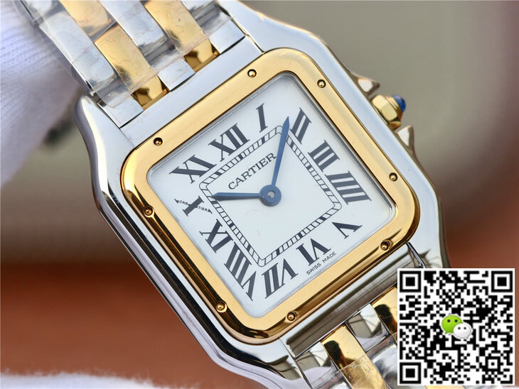 Replica Panthere De Ca*t1er W2PN0007 27MM 1:1 Best Edition 8848 Factory White Dial