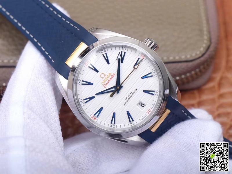 Replica 0me*ga Seamaster 220.12.41.21.02.004 1:1 Best Edition Ryder Cup VS Factory White Dial Swiss ETA8900