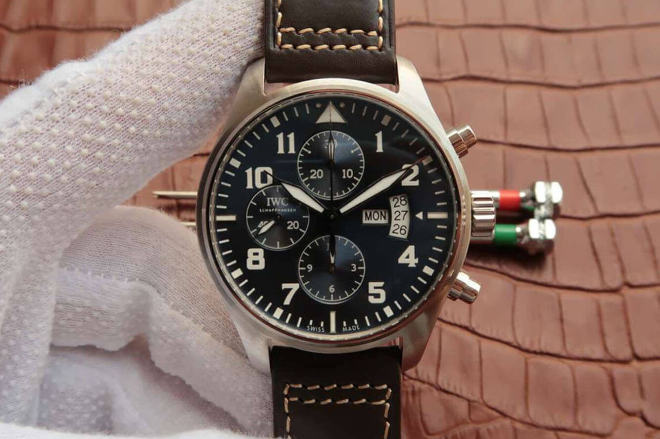 Replica IWC Pilot IW377706 1:1 Best Edition ZF Factory Blue Dial