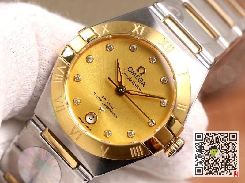Replica 0me*ga Constellation 131.20.29.20.58.001 1:1 Best Edition 3S Factory V5 Champagne dial Swiss NH05