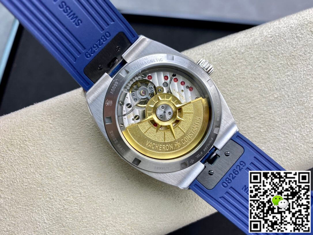 Replica Vacheron C0nstan1n Overseas 4500V 1:1 Best Edition 8F Factory Rubber Strap