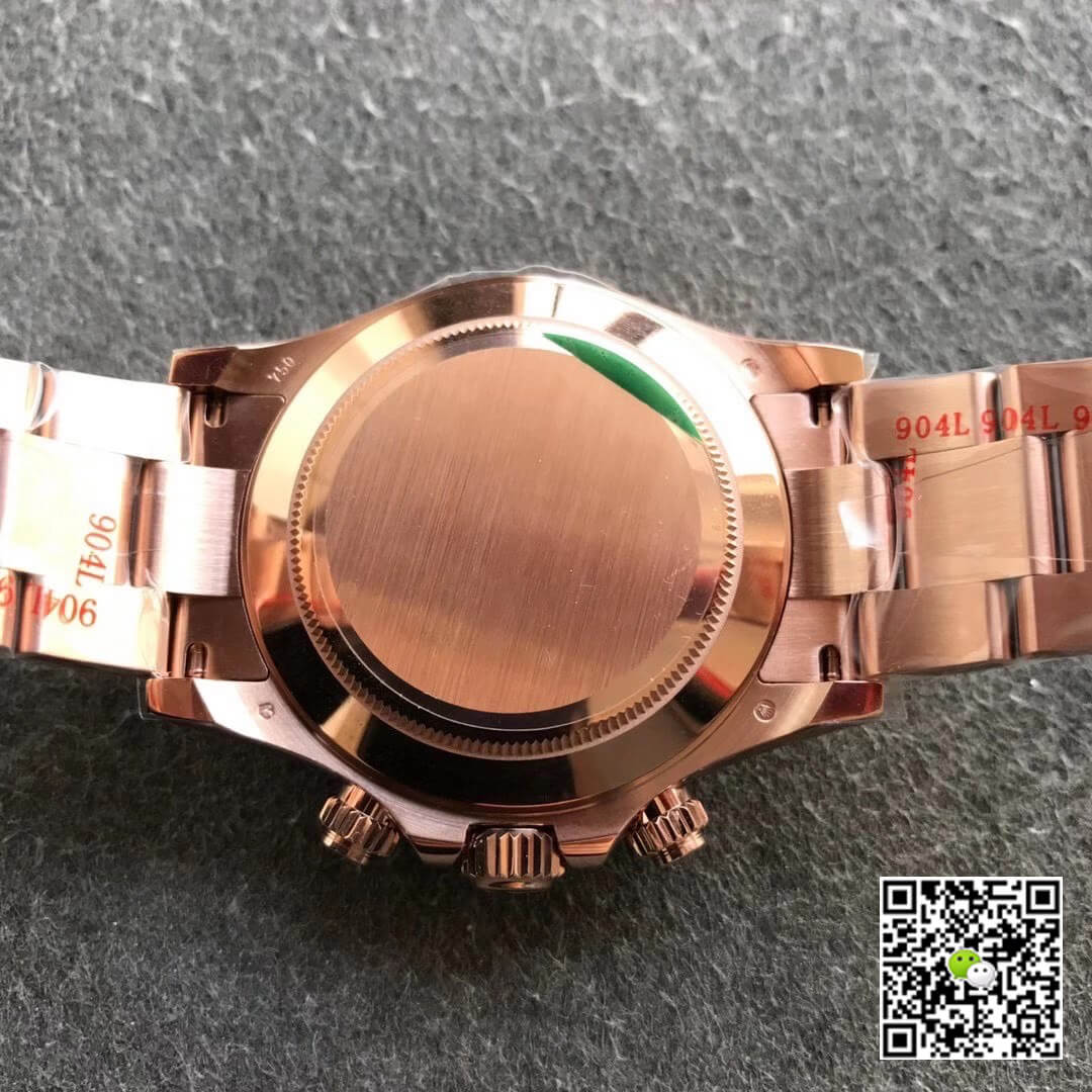 Replica R01ex Daytona m116505-0009 1:1 Best Edition Noob Factory Champagne Dial