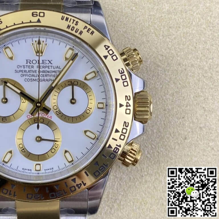 Replica R01ex Cosmograph Daytona M116503-0001 1:1 Best Edition Clean Factory White Dial