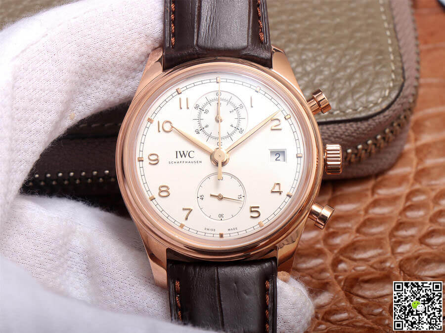 Replica IWC Portugieser IW390301 1:1 Best Edition ZF Factory White Dial