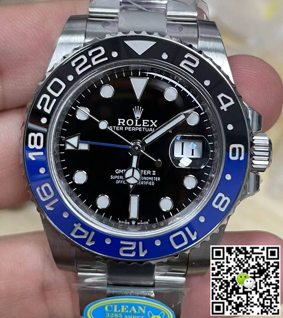 Replica R01ex GMT Master II M126710blnr-0003 1:1 Best Edition Clean Factory V2 Ceramic Bezel