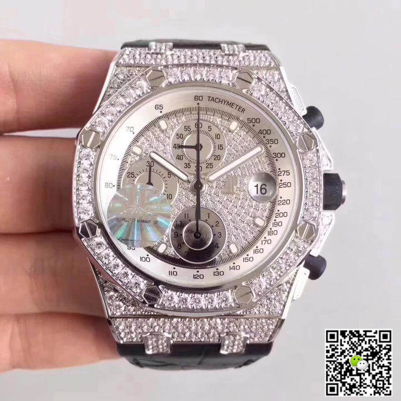 Replica Audemars P1g*et Royal Oak Offshore 26067BC.ZZ.D002CR.01 JF Factory 1:1 Best Edition Swiss ETA7750