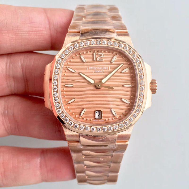 Replica Pat*k Phi1i*pe Ladies Nautilus 7118/1200R PF Factory 1:1 Best Edition Swiss ETA324