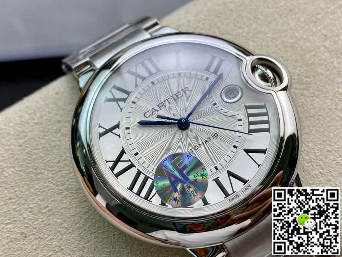 Replica Ballon Bleu De Ca*t1er W69012Z4 42MM 1:1 Best Edition AF Factory Silver White Dial