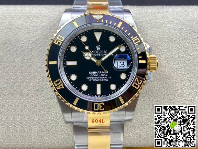 Replica R01ex Submariner M126613LN-0002 41MM 1:1 Best Edition VS Factory Black Dial