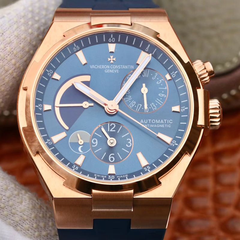 Replica Vacheron C0nstan1n Overseas TWA Factory 1:1 Best Edition Swiss ETA A1222
